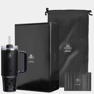 STAN*New 40oz Modern Stainless Steel Vacuum Insulated Travel <strong>Mug</strong> Straw Hot Drinks 6-12hr Outdoor Portable Business Gift Car Cup - Product Image 6