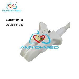 Sp2 सेंसर DS-100A ds100a db9 पिन पुनः प्रयोज्य tpu केबल वयस्क कान क्लिप स्पू2 सेंसर nellcor अधिकतम के लिए संगत - Product Image 3