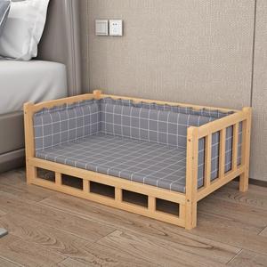 Customized Luxury Large Wooden Pet House With Dog Bunk <b>Beds</b> Eco-Friendly Indoor Products Stylish Living Room Use - Product Image 4