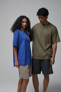 Camiseta DTG para hombre con lavado ácido, estilo urbano, oversize, lavado a la piedra, hip hop, 100% algodón, camisetas con gráfico personalizado, camiseta vintage - Product Image 3