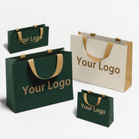 Nouveauté 2026 : Sacs en papier carton ivoire recyclables, personnalisables avec logo sérigraphié, pour vêtements et chaussures – Haute Qualité, Vente Flash
