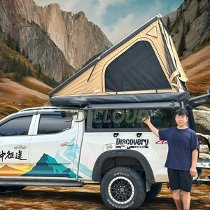 BD Cloud Off-Road Camión de aluminio <span class=keywords><strong>Camper</strong></span> <span class=keywords><strong>4x4</strong></span> Sierra Pickup <span class=keywords><strong>Camper</strong></span> Trailer para acampar para <span class=keywords><strong>Jeep</strong></span> Gladiator y toldos de camiones - Product Image 3