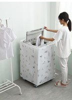 2025 vente chaude salle de bain vanités buanderie sacs de rangement Machine à laver couverture sacs anti-poussière couverture
