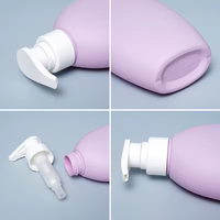 550ML 800ML HDPE Skincare Deluxe Lotion Pump Bottle Bouteille de shampooing en plastique et emballage cosmétique