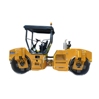 Compacteur routier robuste de 8,5 tonnes XD83, double tambour, largeur 1680 mm, hydraulique
