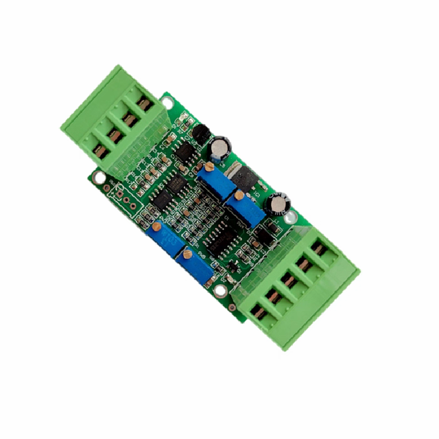 Small Size 300mV Input Load Cell Amplifier Weighing Sensor Current Voltage 4-20MA 0-5V 0-10V Output Signal Broad Transducer
