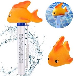 Termómetro flotante ABS en forma de animal para piscinas, peces, pato, Tortuga, ballena, baño de hielo, herramientas y accesorios para piscinas - Product Image 1