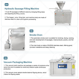 Máquina para Hacer Chorizo ORME, Línea de Producción Automática de Salchichas, Máquina para Hacer Salchichas para Pequeñas Empresas, Precio - Product Image 4