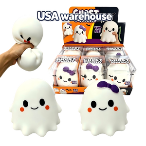 Juguete Gigante de Fantasma Blandito para Halloween, 16*15.5cm, Pelotas Antiestrés de Fantasma Jumbo para Diversión y Regalos de Halloween - Product Image 1