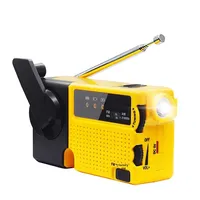For <strong>Best</strong> <strong>Selling</strong> Outdoor Emergency LED Light Mini <strong>Hand</strong> <strong>Crank</strong> Charging AMFM <strong>Radio</strong> USB Interface Built-in Speaker 5V DC ABS