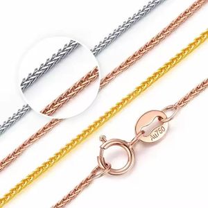 Collar Chopin de Oro de 18K Xinfly, Gargantilla Fina de Alta Calidad para Mujer, Cadena de Eslabones, Joyería para Boda, Compromiso o Regalo de Fiesta - Product Image 2