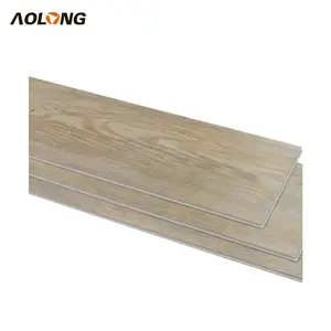 AOLONG Luxury Unilin Click System Spc Flooring Suppliers Embossed Texture Virgin Material Plastic Vinyl Tiles SPC Flooring