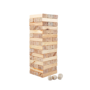 Tương Tác Bằng Gỗ Câu Đố Tháp <span class=keywords><strong>DIY</strong></span> Phong Cách Hội Đồng Quản Trị Trò Chơi Với Cha Mẹ Xếp Chồng Xây Dựng Khối Vui Vẻ Thiết Lập Cho Sinh Viên - Product Image 5