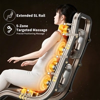 LIANHE un fauteuil de massage avec plusieurs fonctions de massage, massage par pression d'air sur tout le corps