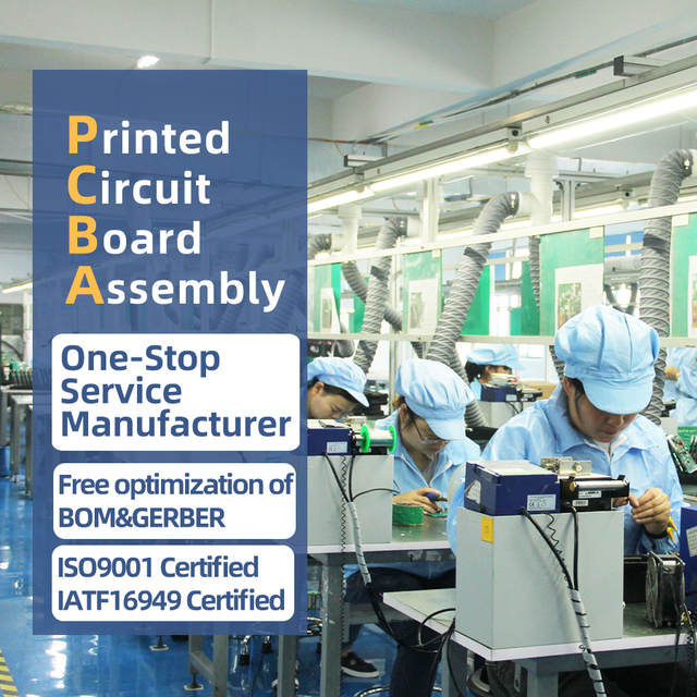 Reliable One-Stop Electronics Manufacturing Service Provider ISO 9001/IATF16949 Certified Chinese Supplier of PCBA