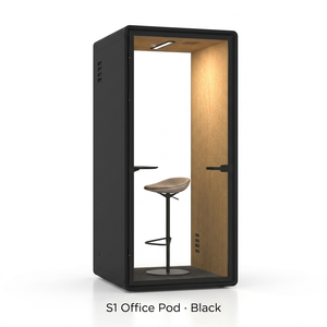 Cabine <span class=keywords><strong>téléphonique</strong></span> insonorisée pour bureau, cabine <span class=keywords><strong>téléphonique</strong></span> silencieuse 30 dB pour salle d'exposition, magasin de vente au détail - Product Image 1