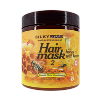 Miel kératine soyeux réparer nourrir cheveux traitement crème cheveux masque