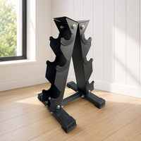 Vente en gros de supports verticaux pour haltères de différentes tailles, supports de rangement, supports pour équipements de fitness domestiques, portables, stables et robustes