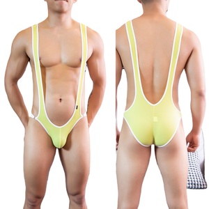 Tuta Sexy da <span class=keywords><strong>uomo</strong></span> a punto alta elastica per body Gay con filo maschile tuta Sexy per <span class=keywords><strong>uomo</strong></span> - Product Image 1