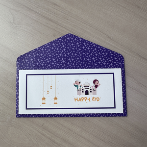 Tùy chỉnh EID Tiền Phong bì <span class=keywords><strong>C5</strong></span> kích thước tùy chỉnh Cảm ơn bạn thẻ bao bì giấy phong bì thiệp chúc mừng với phong bì - Product Image 2