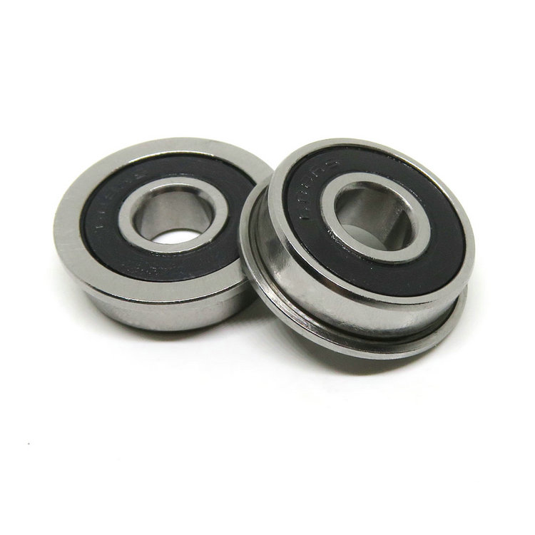 F608-2RS фланцевый подшипник 8 мм x 22 мм x 7 мм резиновыми уплотнителями, фланцевая втулка подшипника F608RS