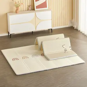 Partager Xpe pliable grand bébé tapis en mousse tapis de jeu ramper au sol activité