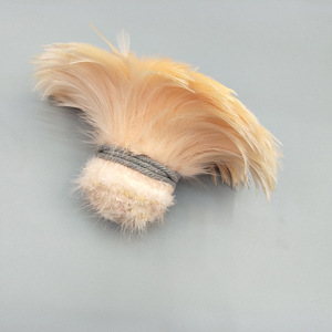 <span class=keywords><strong>Plumes</strong></span> de poulet <span class=keywords><strong>blanches</strong></span> teintées 5-6.6-8 pouces pour coiffes, chapeaux, fleurs, corsages, bricolage, artisanat, accessoires, bijoux, vêtements - Product Image 4