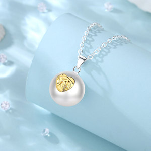 Changda Claddagh <span class=keywords><strong>bola</strong></span> musical <span class=keywords><strong>bola</strong></span> embarazo joyería colgante <span class=keywords><strong>bola</strong></span> maternidad <span class=keywords><strong>bola</strong></span> Collar para mujer embarazada - Product Image 4