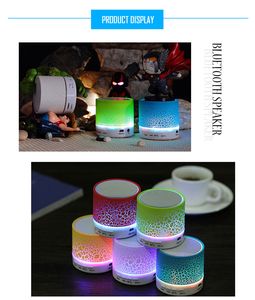 Boîte à musique stéréo A9 USB Mini haut-parleur <span class=keywords><strong>portable</strong></span> sans fil RGB téléphones mobiles à piles pour l'extérieur bon marché à la mode - Product Image 3