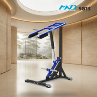 Machine à exercices pour les mollets assis tendance, équipement de gym MND Fitness, machine d'entraînement de force pour la musculation en salle de sport d'hôtel 5 étoiles