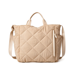 Bolso de Hombro Acolchado Grande y Ligero Personalizado al por Mayor, Bolso Tote Tipo Puffer, Bolso Bandolera Acolchado Estilo Hobo - Product Image 1