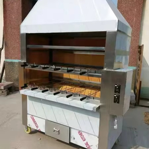 Máquina de Barbacoa Brasileña a Gas Grande en Oferta | Máquina de <span class=keywords><strong>Rodizio</strong></span> Brasileña, Parrilla de Gas y Carbón, Máquina de Churrascos Brasileños - Product Image 1