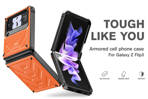 Funda protectora para teléfono móvil con pantalla plegable Fundas y bolsas para teléfono móvil para <span class=keywords><strong>Samsung</strong></span> <span class=keywords><strong>Z</strong></span> <span class=keywords><strong>Flip</strong></span> <span class=keywords><strong>3</strong></span> - Product Image 4