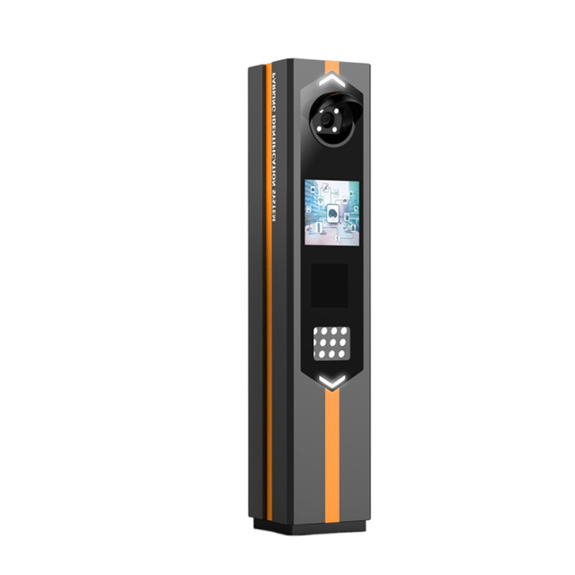 Factory Price LPR Camera Robot Barrier Gate License Plate Recognition Straight-Bar All-in-One Parking Management System 304