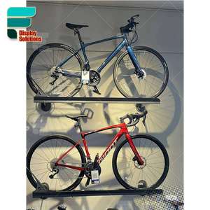 Cửa hàng xe đạp thiết kế bán lẻ Hiển thị lịch thi đấu gấp xe đạp lưu trữ giá tùy chỉnh bằng gỗ <span class=keywords><strong>cubby</strong></span> tủ trưng bày - Product Image 4