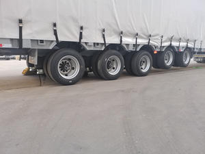 Panel de lona de PVC para semirremolque, cortina de lona deslizante de acero con toldo para camiones, furgonetas y remolques de tractor - Product Image 2