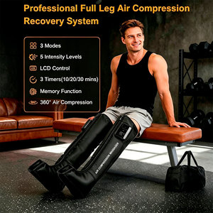 Bottes de compression thérapeutiques portables sans fil à <span class=keywords><strong>4</strong></span> chambres, 3200 mAh, avec télécommande et démarrage synchrone, marque privée - Product Image 4