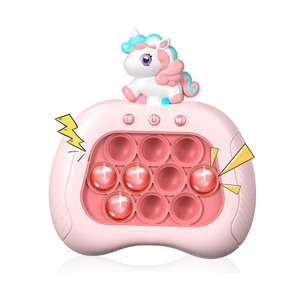 Écran LED Licorne et Requin <span class=keywords><strong>Jouet</strong></span> à Bulles à Poussée Rapide Fidget à Popping Rapide avec Matière Plastique pour Enfants de 5 à 7 Ans - Product Image 2