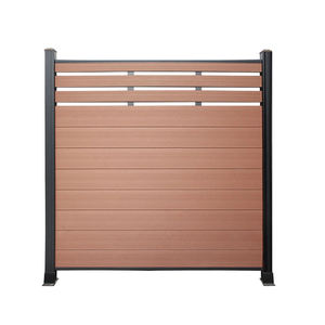 Panneau de clôture en WPC imperméable et résistant à l'humidité pour villa et jardin, entretien réduit, clôture co-extrudée, <span class=keywords><strong>portail</strong></span> - Product Image 6