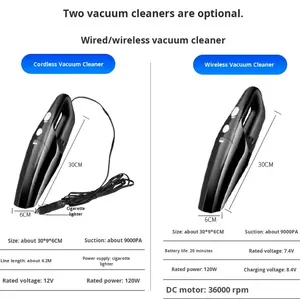 Aspiradora Portátil Mini de Mano, Inalámbrica y Potente, para Limpieza de Vehículos, Hoteles, Hogares y Exteriores, con Batería - Product Image 3