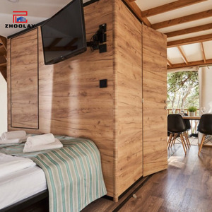 เต็นท์หรูหราสำหรับ<span class=keywords><strong>ครอบครัว</strong></span>หลายคนในที่ลึกของป่า พร้อมห้องใต้หลังคาแบบโรงแรมสองชั้นในแคมป์สตาร์รี่รีสอร์ท - Product Image 4