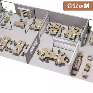 Escritorio Mesa de trabajo văn phòng hiện đại bàn đồ nội thất văn phòng nhân viên bàn L hình Bàn Bàn bàn làm việc bảng - Product Image 6