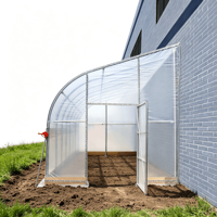 Serre tunnel agricole économique 10x40 pieds, écologique, facile à assembler, abri de pluie pour la culture des plantes dans la cour