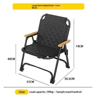 Chaise de camping portable et pliable, chaise à bretelles pour extérieur, plage, pique-nique, jardin, voyage, camping-car, fournisseur en gros pour événements extérieurs