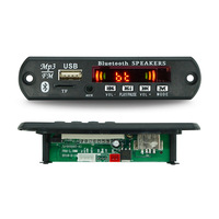 5.0 2*3W Subwoofer haut-parleur amplificateur de puissance carte 12v5v MP3 décodeur carte voiture FM Radio Module Support TF