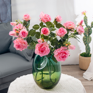<span class=keywords><strong>Livraison</strong></span> rapide d'usine, roses artificielles de 73 cm, <span class=keywords><strong>fleurs</strong></span> artificielles douces et personnalisables pour la décoration, mariage, Saint-Valentin - Product Image 1