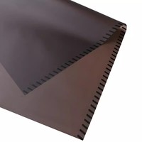 Grosir bunga Korea dicetak tahan air PE lapisan kertas bungkus warna Solid bunga buket untuk Hari Valentine