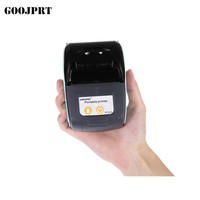 Printer Thermal Mini Portabel 58mm dengan Baterai 1500mAh Resolusi 203dpi Nirkabel USB Tersedia dalam Stok