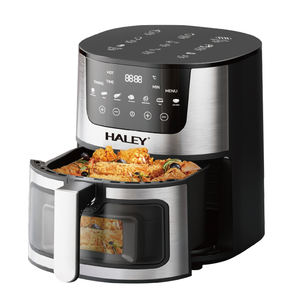 HALEY Four <span class=keywords><strong>friteuse</strong></span> de haute qualité Vapeur sans huile profonde sans revêtement en acier inoxydable <span class=keywords><strong>Friteuse</strong></span> à air personnalisée de <span class=keywords><strong>7</strong></span> <span class=keywords><strong>litres</strong></span> 8 <span class=keywords><strong>litres</strong></span> - Product Image 4