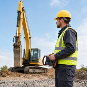 Excavadora Usada de Servicio Pesado de 22.5 Toneladas con Control Remoto Hidráulico Proporcional Inalámbrico Industrial para Proyectos de Construcción - Product Image 3